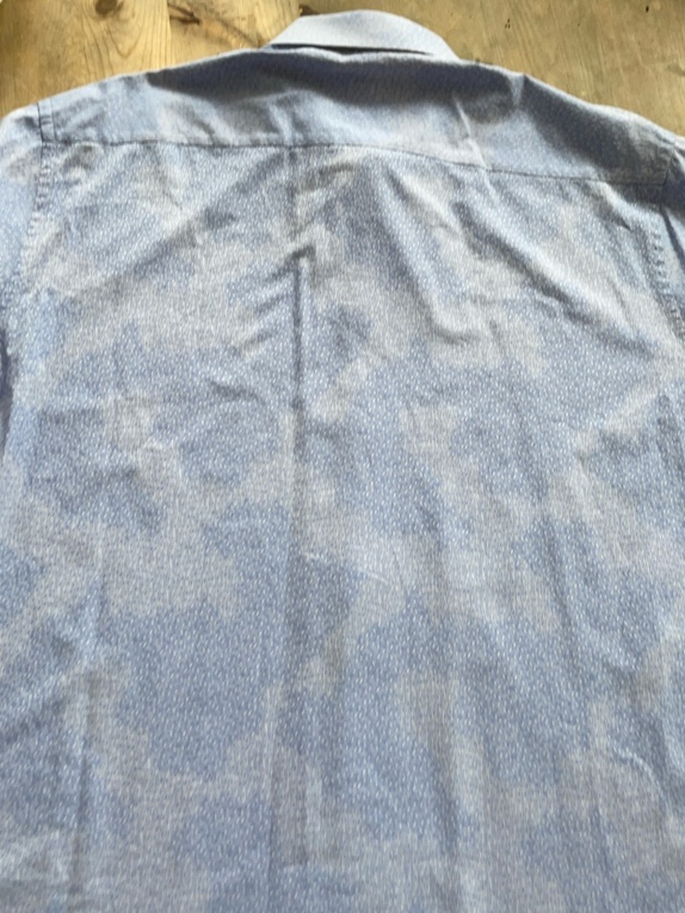 Bugatchi Exclusive Rare Tone on Tone MicroPatterned Men's Shirt Fits like XXL - Picture 5 of 5